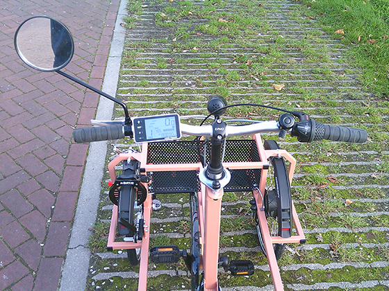 FoxiBikes Sitibike 2.0 kunt u perfect afstellen op uw eigen lengte. 